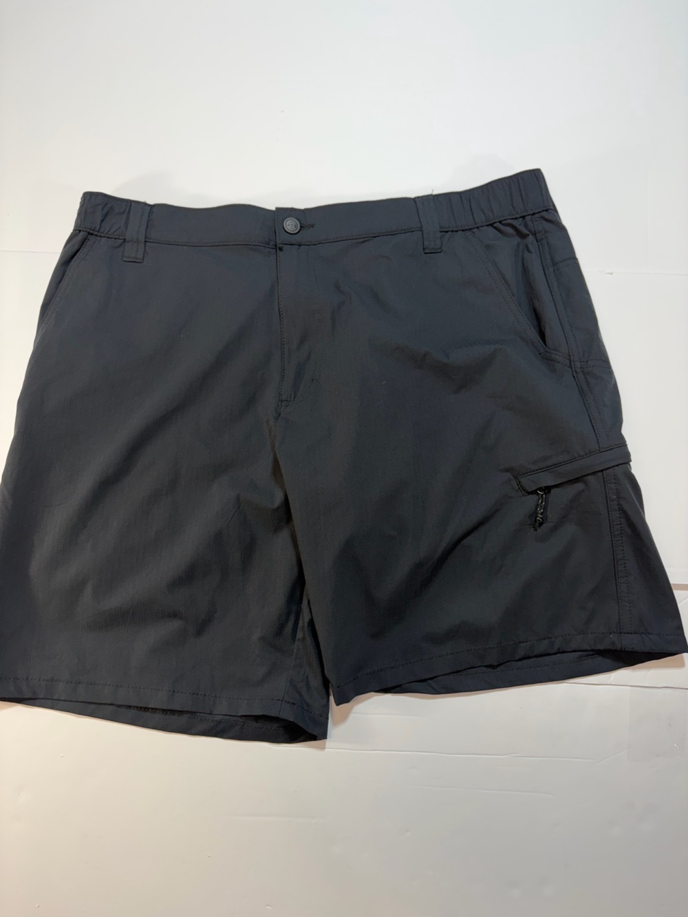 Wrangler ATG Mens Black All Terrain Gear Hiking Shorts 38